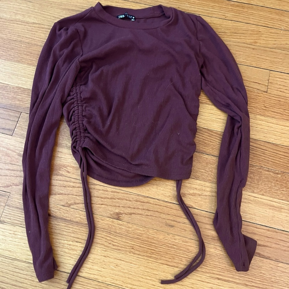 Zara long sleeve top